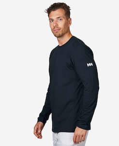 Mens Crew Collection: CREW L/S T-SHIRT, Navy