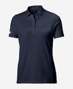 Womens Sun Protection: W CREW TECH POLO, Navy