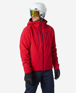 Mens Snow Jackets: ALPHA 4.0 JACKET, Red