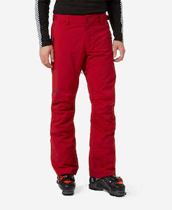 Mens Snow Pants Bibs: LEGENDARY INSULATED PANT, Red