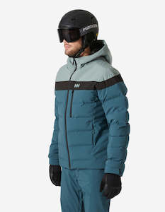 Mens Puffy Jackets: BOSSANOVA PUFFY JACKET, Dark Creek