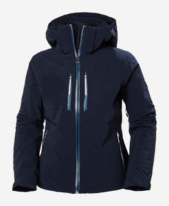 Womens Resort Ski: W ALPHELIA LIFALOFT JACKET, Navy