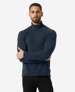 Fleece: DAYBREAKER 1/2 ZIP FLEECE, 599 Navy