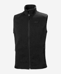 Mens Midlayers: VARDE 2.0 FLEECE VEST, Black