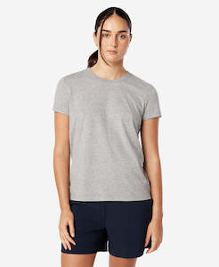 Womens Urban: W CREW T-SHIRT, Grey Melange