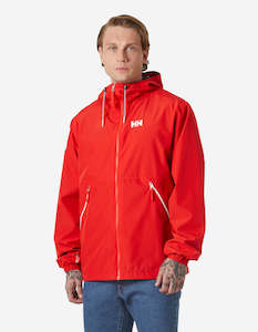 Rainwear: SANDOY RAIN JACKET, Alert Red
