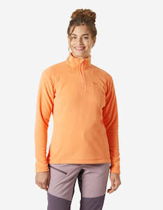 Womens Midlayers: W DAYBREAKER 1/2 ZIP FLEECE, Apricot Crush