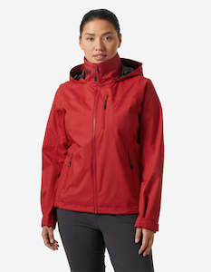 Womens Crew Collection: W CREW HOODED JACKET 2.0, Red