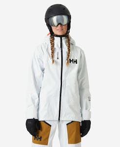 W SOGN SHELL JACKET, White