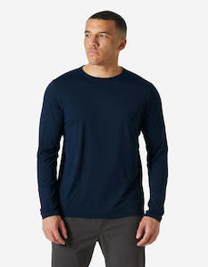 Mens Outdoor: SHINE SOLEN LS CREW, Navy