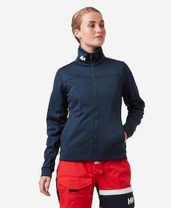 Womens Crew Collection: W CREW FLEECE JACKET, Navy