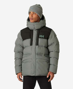 Mens Urban: EXPLORER PUFFY JACKET, Grey Cactus