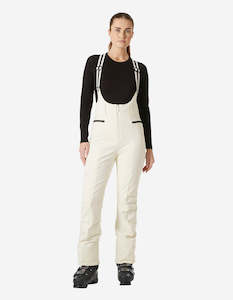 Womens Snow: W AVANTI SOFTSHELL BIB PANT, Snow