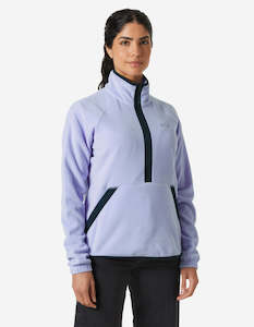 W RIG FLEECE 1/2 ZIP, Bright Lavender