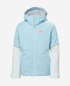 Kids Juniors 1: JR GIRL JEWEL JACKET, Light Cyan