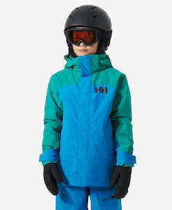 Kids Juniors 1: JR LEVEL JACKET, Neptune Blue