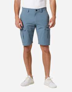 Mens Sail: HH QD CARGO SHORTS II, Washed Navy