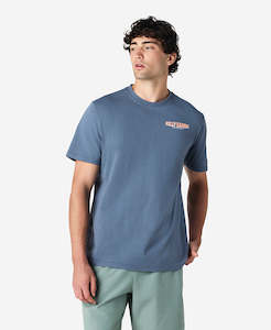 Mens Tops: ALPS T-SHIRT, Washed Navy