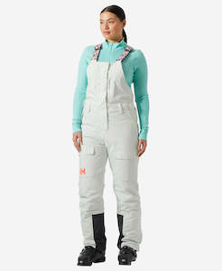 W SWITCH CARGO BIB PANT, Seafoam