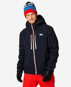 Mens Snow Jackets: ALPHA LIFALOFT JACKET, Navy