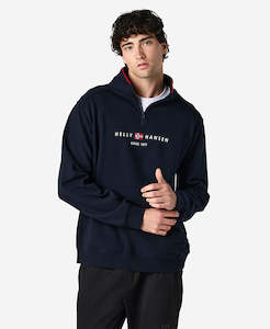 Mens Fleece: NORDIC HALF ZIP FLEECE, Navy