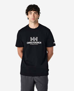 Men: CHRISTCHURCH T-SHIRT, Black