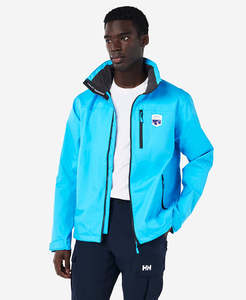 RSHYR25 CREW HOODED JACKET, Cyan
