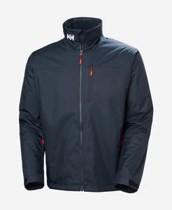 Mens Crew Collection: CREW HOODED PILE JACKET, Navy