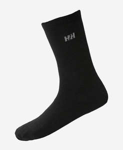 Mens Outdoor: EVERYDAY WOOL SOCK 2PK, Black