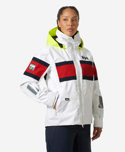 Womens Sail: W SALT ORIGINAL JACKET, White