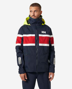 Mens Sailing Jackets: SALT ORIGINAL JACKET, Navy