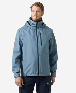 Full Price No Giftcard: CREW HOODED JACKET 2.0, Washed Navy