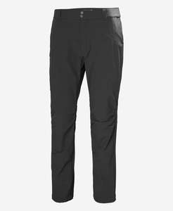 Men: BRONO SOFTSHELL PANT, Ebony