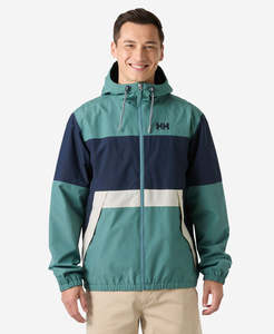 KOSTER RAIN JACKET, Opal Green
