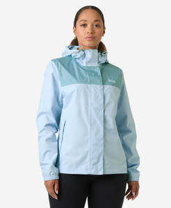 Women: W VANCOUVER RAIN JACKET, Pinnacle Blue
