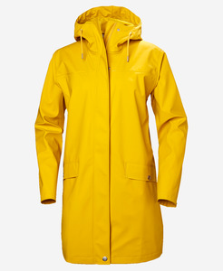 W MOSS RAIN COAT, Essential Yellow