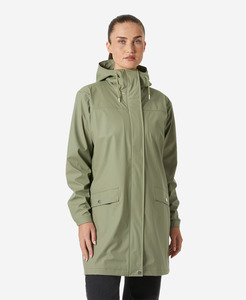 W MOSS RAIN COAT, Lav Green