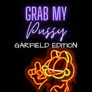 Wanna Play: Grab My P*ssy- Garfield edition