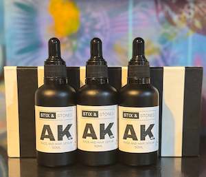 AK/47- Natural face and hair serum.