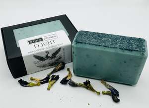 Flight- Blue Tea Infused coconut soap