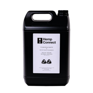 Oil: C-Grade Hemp Seed Oil - 5L