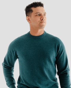 Knitwear: Conscious Crew M - Teal