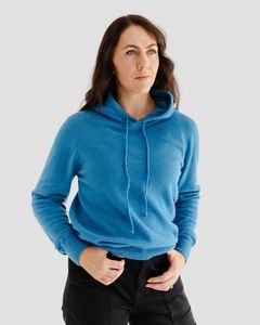 Hemprino%E2%84%A2 Hoodie: Trailblazer Hoodie W - Rakaia Blue