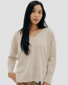 New Arrivals: Women's V-Neck - Natural