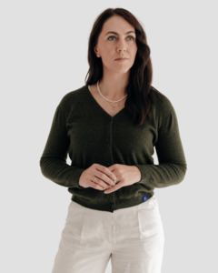 New Arrivals: Legacy Cardi - Kea Green