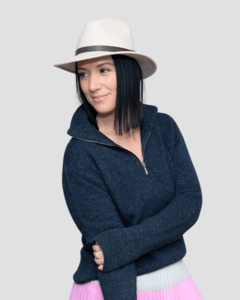 Products: Quarter-Zip W - Navy