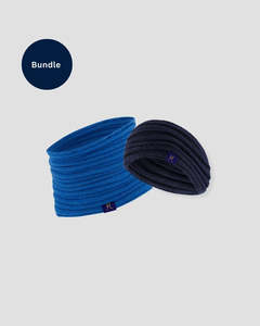 Blues Headband + Neckwarmer Bundle
