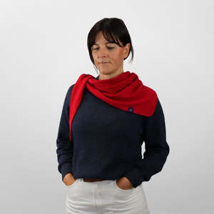 Accessories: Heritage Scarf - Red