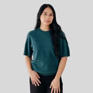 New Arrivals: ZQ Merino Hemp Knit Tee - Teal