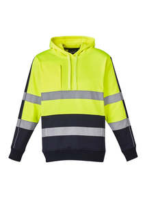Workwear: Unisex Hi Vis Stretch Taped Hoodie